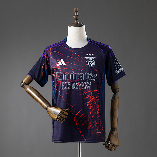 Benfica 25/26 Fourth Terceira Camisa S-4XL