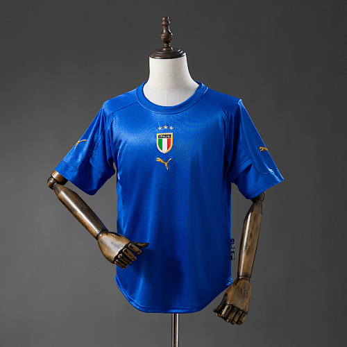 Italian 2004 Titular Retrô Camisa S-XXL