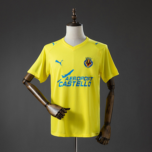 Villarreal 08/09 Titular Retrô Camisa S-XXL