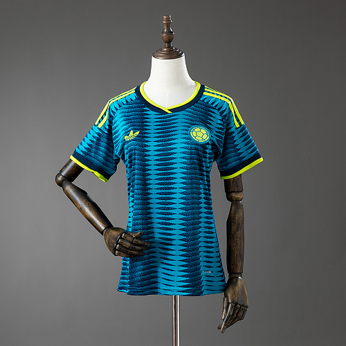 Colombia 26/27 Visitante Feminina Camisa S-XXL