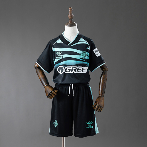Real Betis 25/26 Terceira Kit infantil Tamanho 16-28