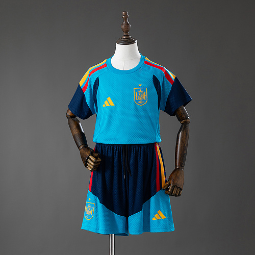 Spain 2026 Versão jogador Training Kit infantil - Blue Tamanho 16-28