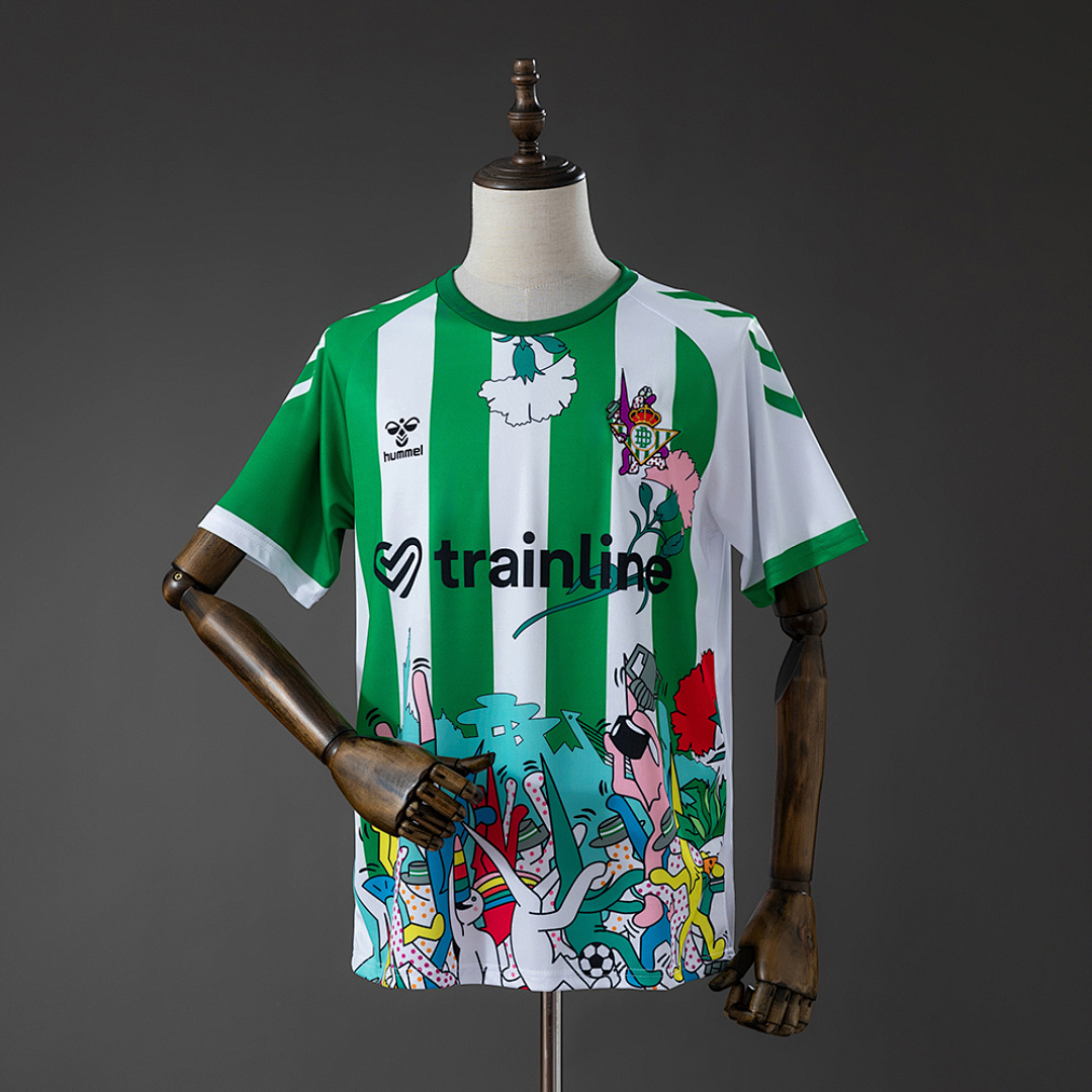 Real Betis 25/26 Pre-match Camisa S-4XL, foto 1