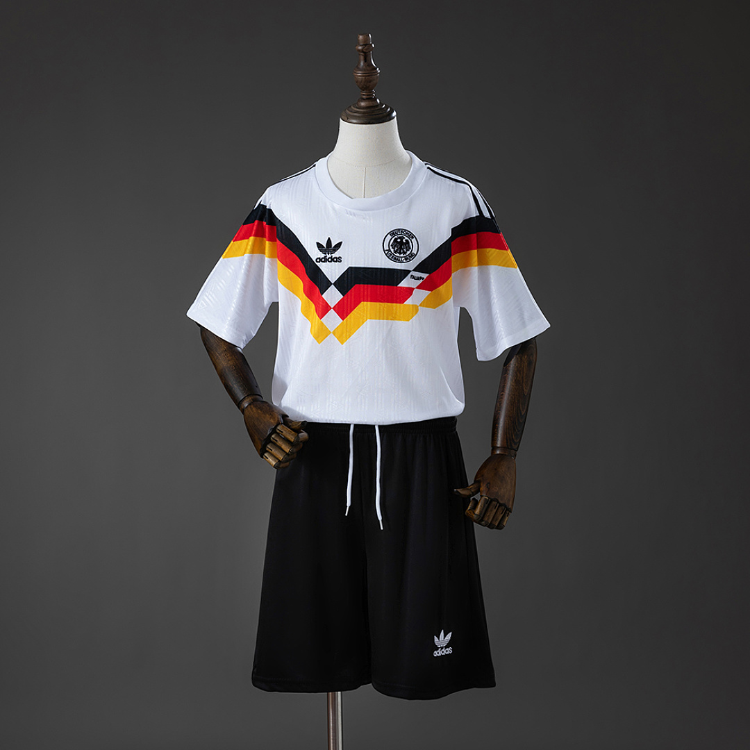 Germany 1990 Titular Retrô Kit infantil Tamanho 16-28, foto 1