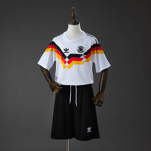 Germany 1990 Titular Retrô Kit infantil Tamanho 16-28