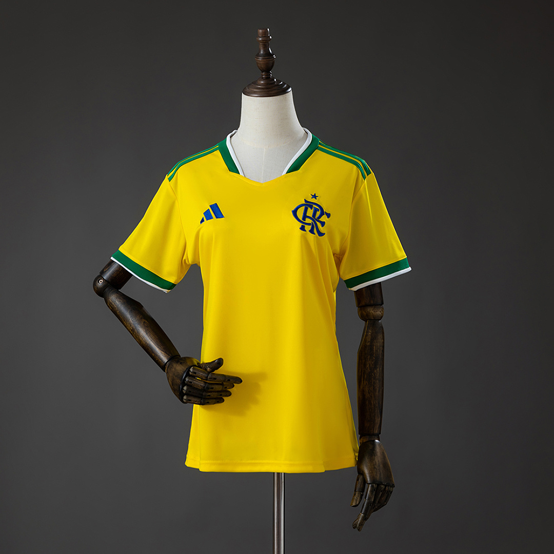 Flamengo 26/27 Edição especial Feminina- Yellow Camisa S-XXL, foto 1