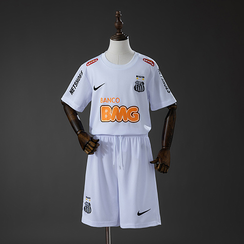 Santos 12/13 Titular Retrô Kit infantil Tamanho 16-28