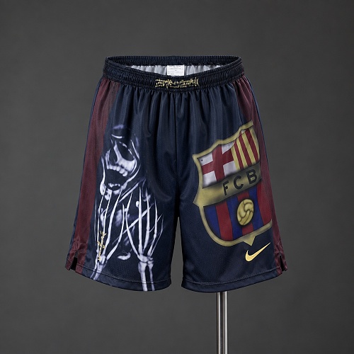 Barcelona 00/01 Titular Retrô Skeleton Shorts S-XXL