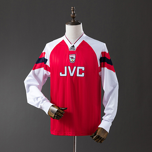 Arsenal 92/94 Titular Manga longa Retrô Camisa S-XXL