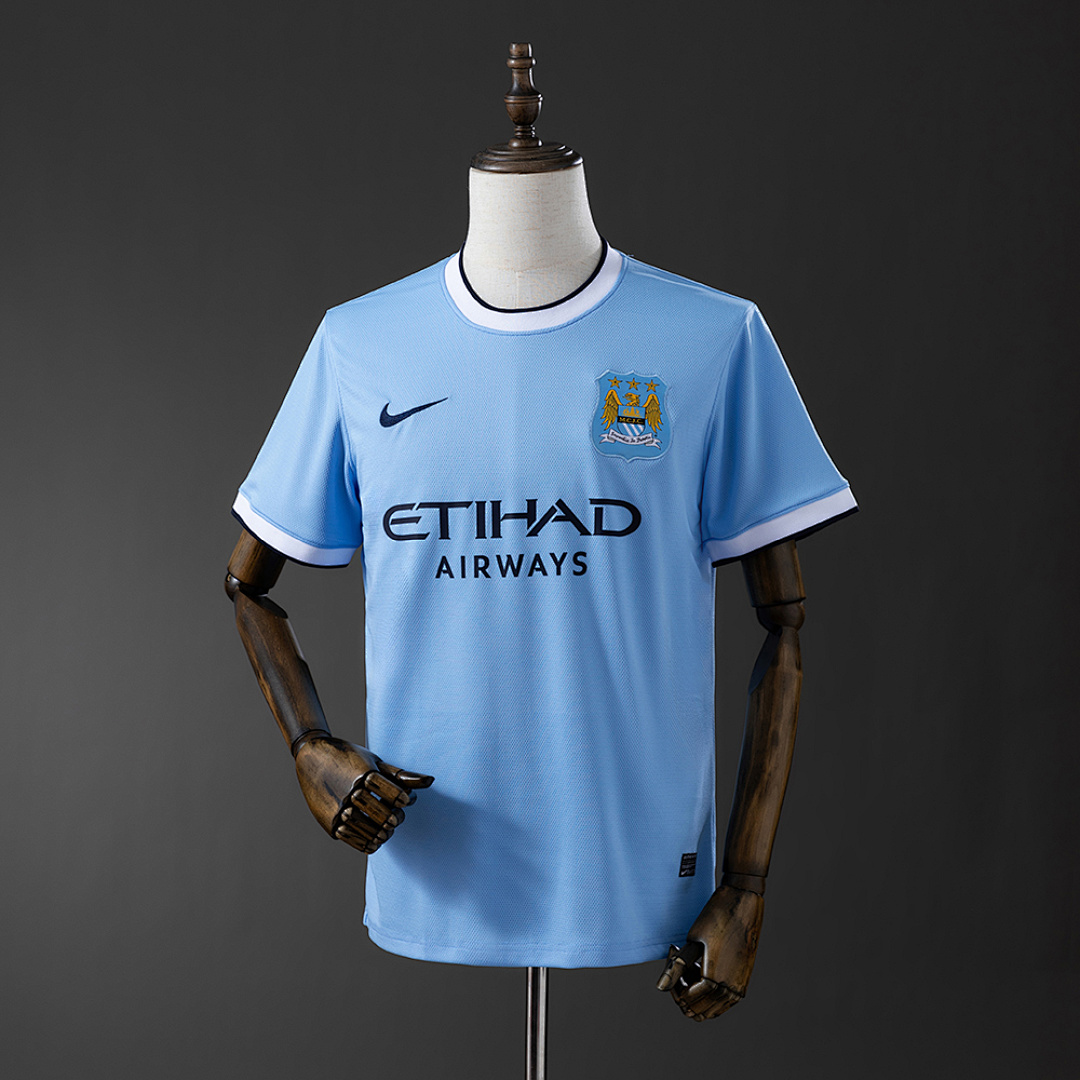 Retrô Manchester City 13/14 Titular S-XXL, foto 1