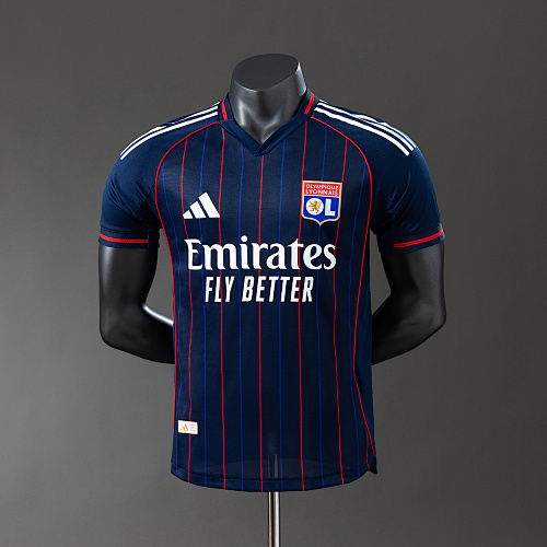 Olympique lyonnais 25/26 Versão jogador Visitante Camisa S-XXL