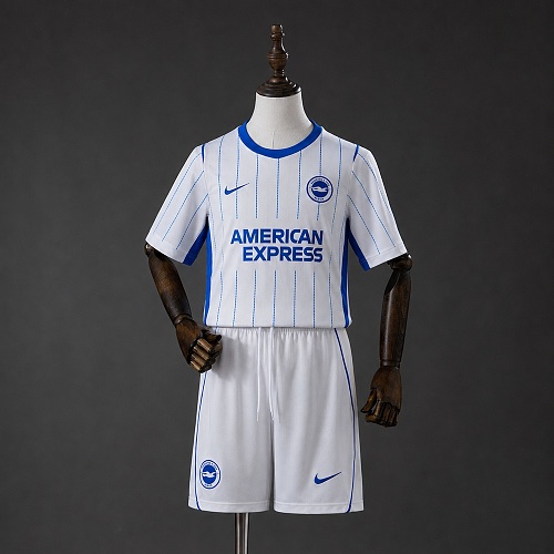 Brighton & Hove Albion 26/27 Visitante Kit infantil Tamanho 16-28
