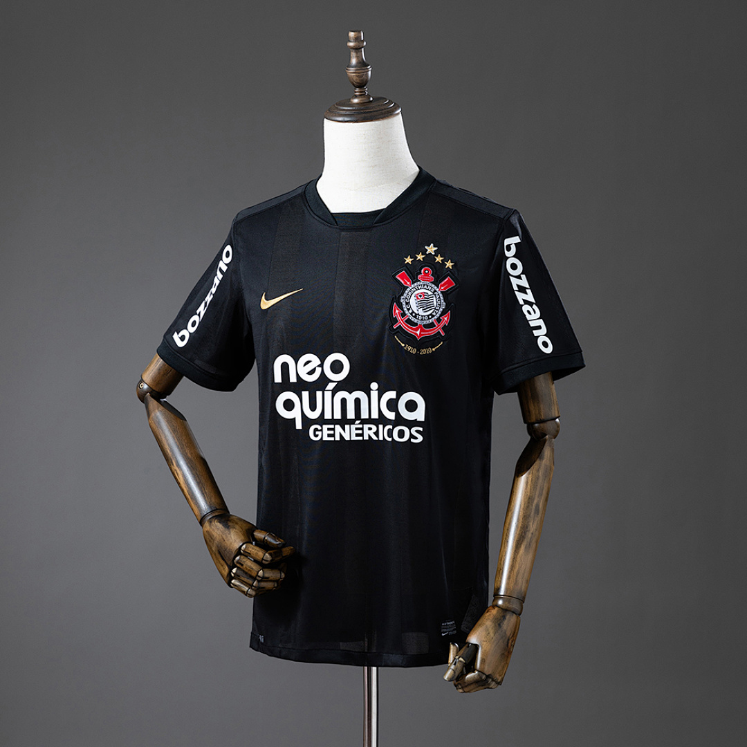 Corinthians 2010 Visitante Retrô Camisa S-XXL, foto 1
