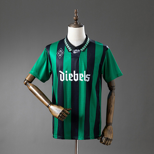 Borussia Monchengladbach 95/96 Visitante Retrô Camisa S-XXL