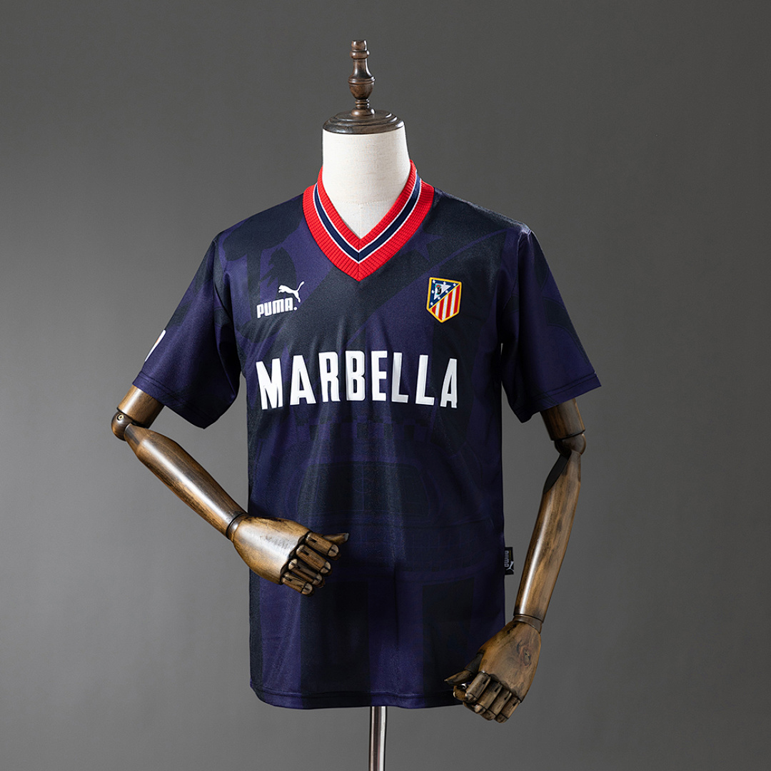 Retrô Atletico Madrid 95/96 Terceira S-XXL, foto 1