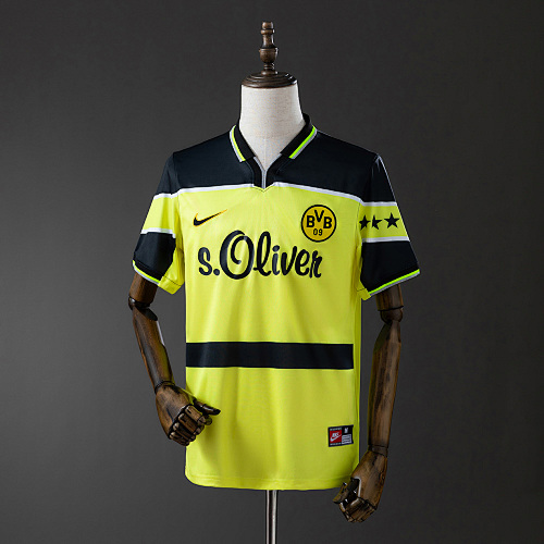 Dortmund 1997 Titular Retrô Camisa S-XXL