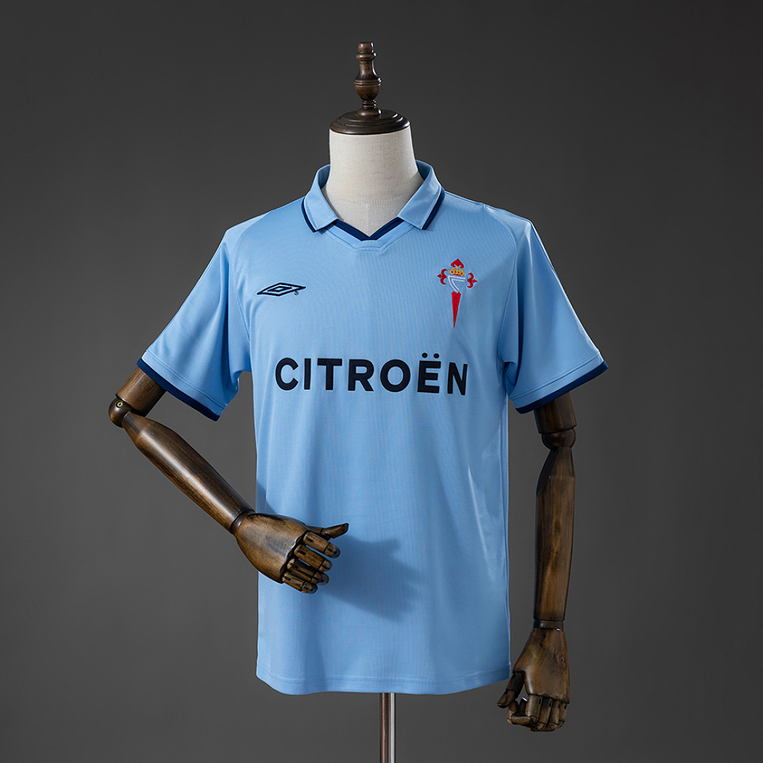Celta de Vigo 01/02 Titular UEFA Cup Retrô Camisa S-XXL, foto 1