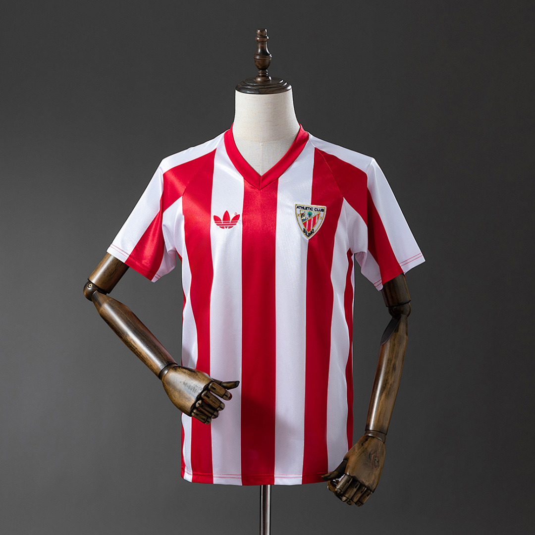 Athletic Bilbao 86/87 Titular Retrô Camisa S-XXL, foto 1