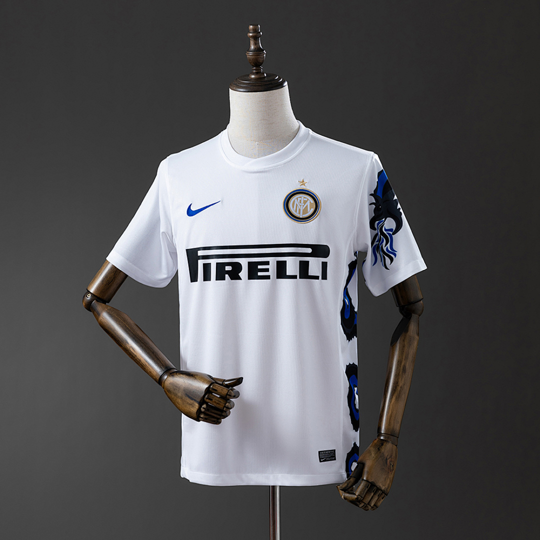 inter milan 10/11 Visitante Retrô Camisa S-XXL, foto 1