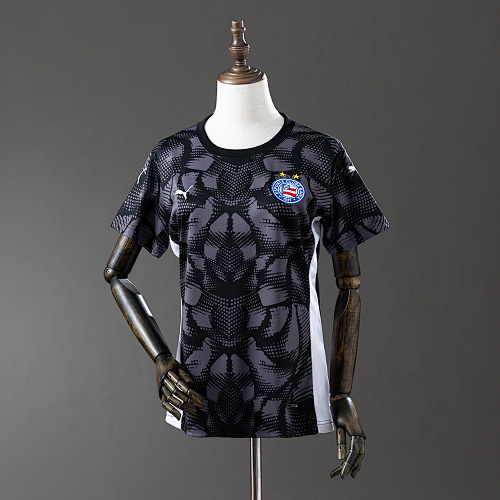 Bahia 25/26 Goleiro - Black Feminina Camisa S-XXL