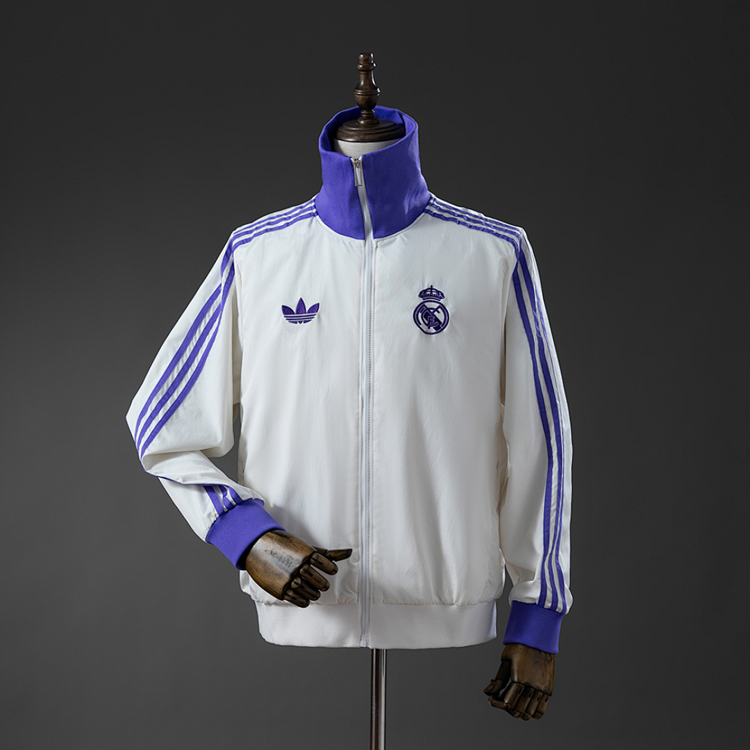 Real Madrid x Beckenbauer Windbreaker - Miracle WhiteMagic Purple S-XXL, foto 1
