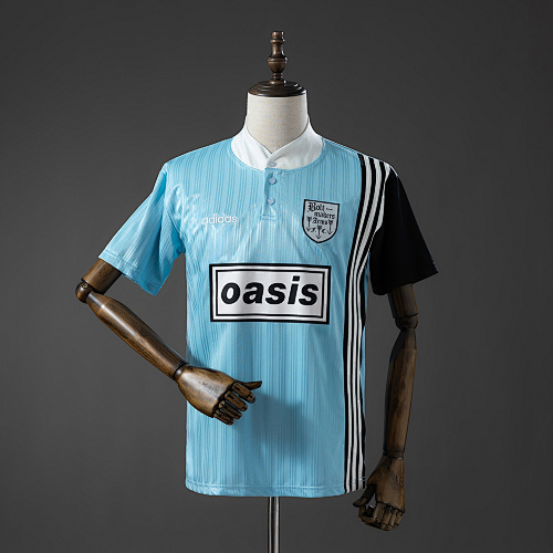 Oasis Band 1996 Retrô Blue Camisa S-4XL