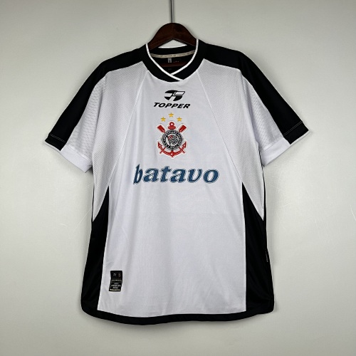 Retrô Corinthians 2000 Titular S-4XL