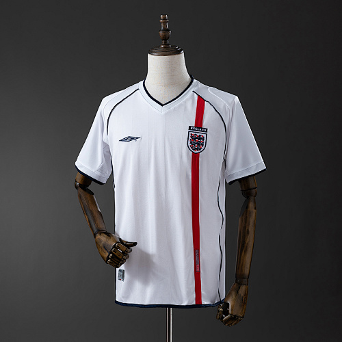 Retrô Manga longa England 2002 Titular S-XXL