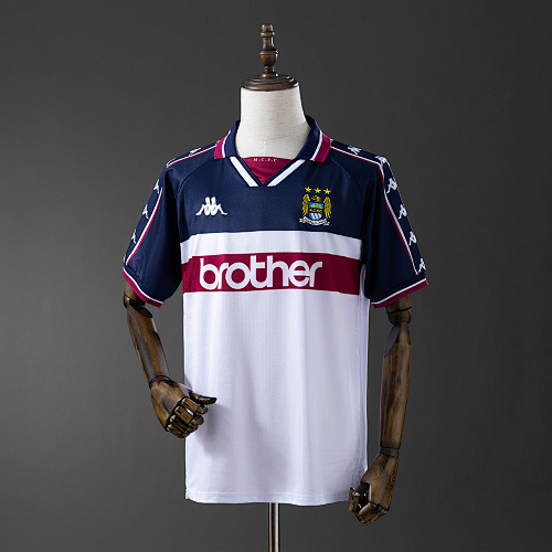 Retrô Manchester City 97/98 Visitante S-XXL