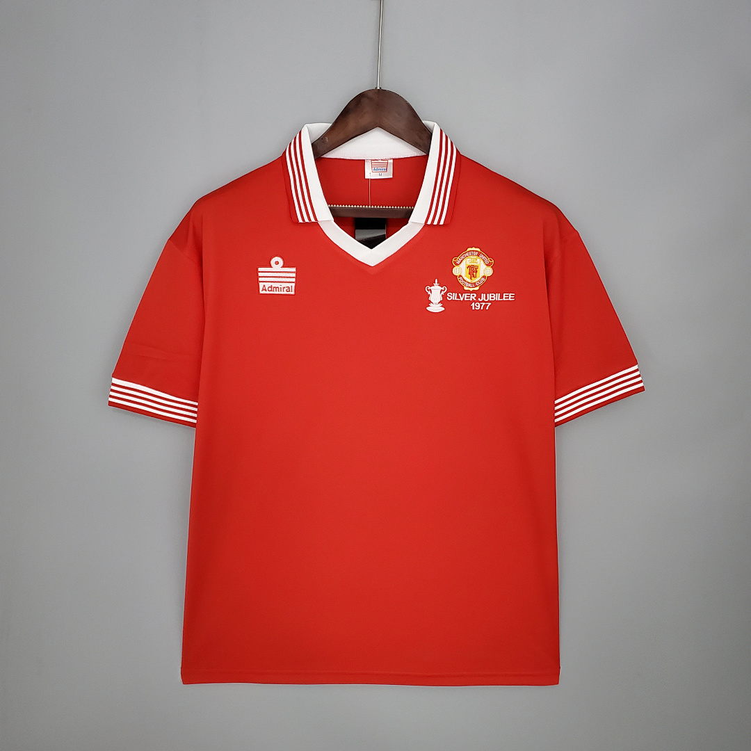 Retrô M-U 1977 Titular S-XXL, foto 1