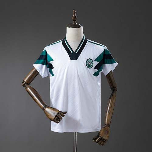 Sporting Lisbon Retrô - White Camisa S-4XL