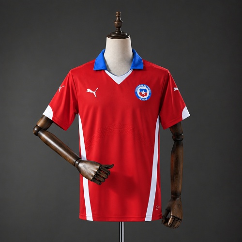 Chile 2014 Titular Retrô Camisa S-XXL