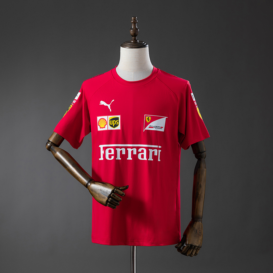 Scuderia Ferrari F1 2025 Red T-shirt S-3XL, foto 1