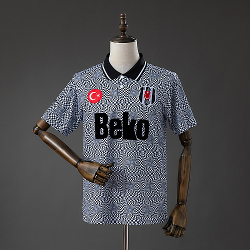 Besiktas JK 91/92 Titular Retrô Camisa S-XXL
