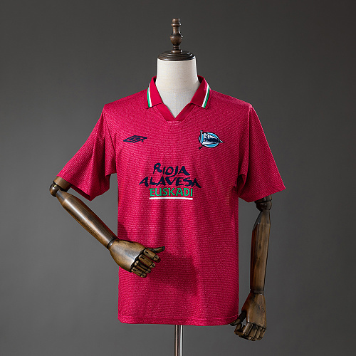 Deportivo Alavés 02/03 Terceira Retrô Camisa S-4XL