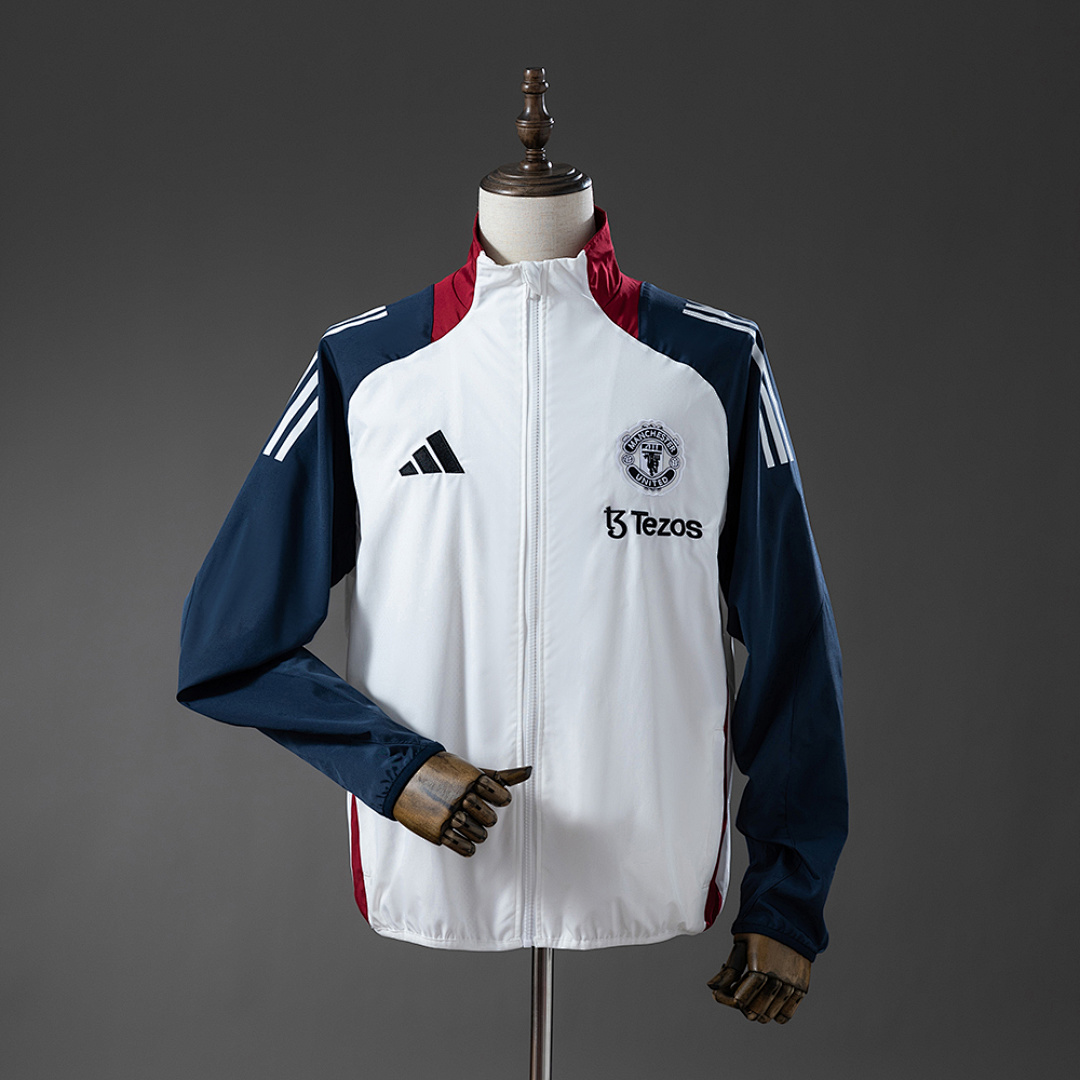 M-U Windbreaker - White & Navy Blue S-XXL, foto 1