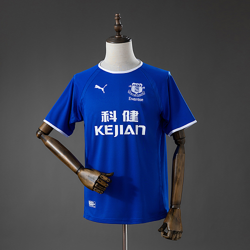 Everton 03/04 Titular Retrô Camisa S-XXL