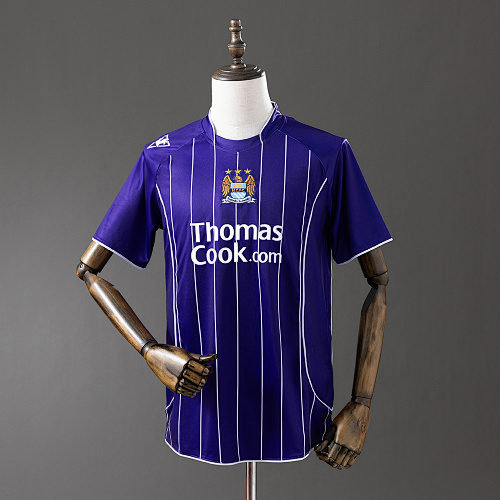 Manchester City 07/08 Visitante Retrô Camisa S-XXL