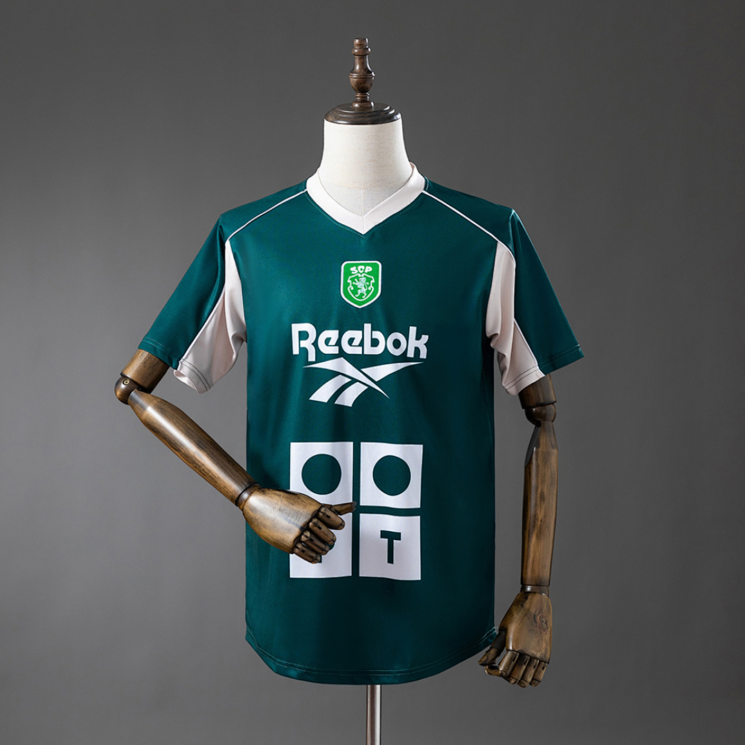 Sporting CP 00/01 Training Retrô Camisa S-XXL, foto 1