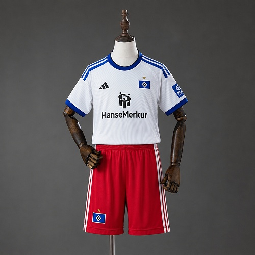 Hamburger SV 26/27 Titular Kids Kit Tamanho 16-28