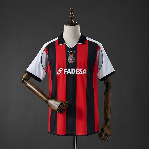 Retrô Deportivo de La Coruña 01/02 Visitante Camisa S-XXL