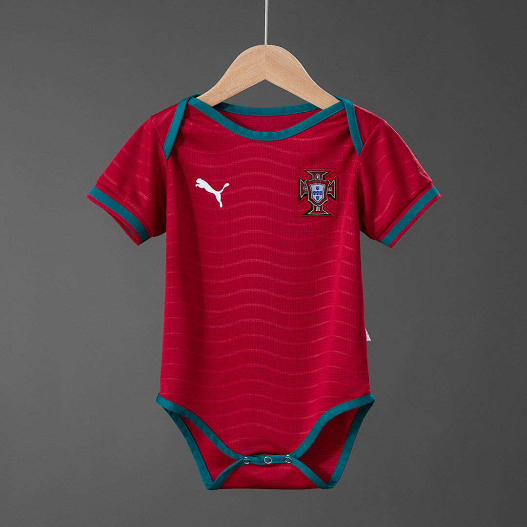 Portugal 26/27 Baby Titular Camisa Tamanho 9/12, foto 1