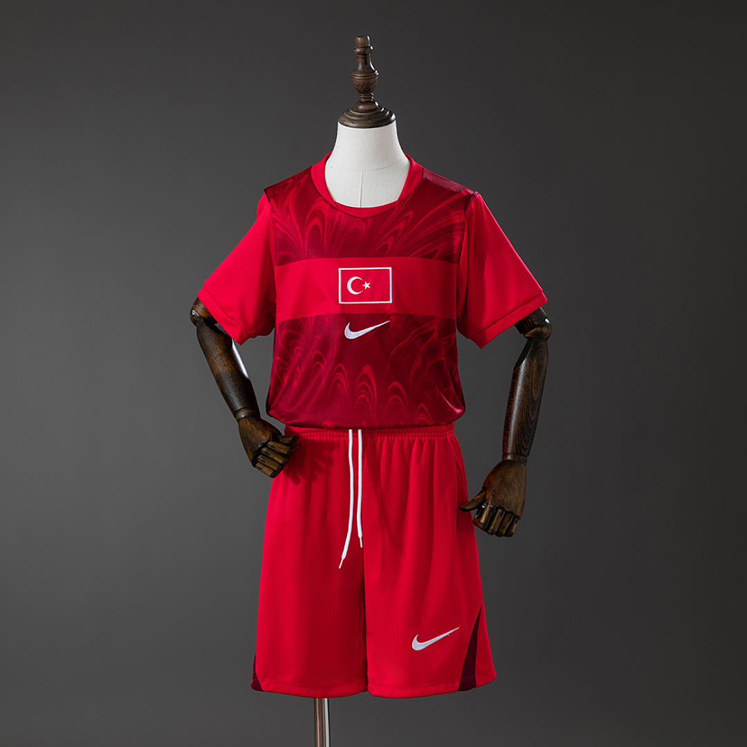 Turkey 2026 Visitante Kit infantil Tamanho 16-28, foto 1