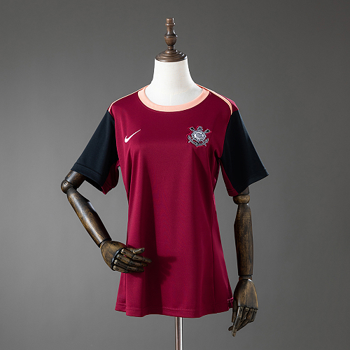 Corinthians 26/27 Feminina Training - Maroon Camisa S-XXL