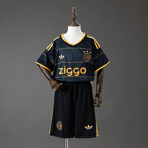 Ajax 26/27 Visitante Kids kit Tamanho 16-28