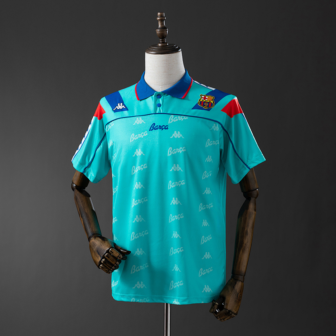 Retrô 92/95 Barcelona Visitante S-XXL, foto 1