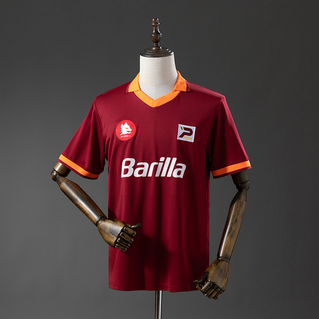Roma 82/83 Titular Retrô Camisa S-XXL, foto 1