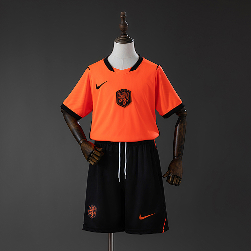 Netherlands 2026 Titular Kit infantil Tamanho 16-28