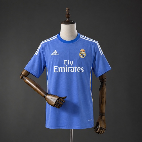Real Madrid 13/14 Visitante Retrô Camisa S-XXL