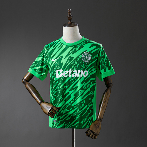 Sporting Lisbon 25/26 Green Goleiro Camisa S-4XL